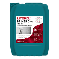 Грунтовка глубокого проникновения PRIMER C-M, LITOKOL, канистра, 5 кг